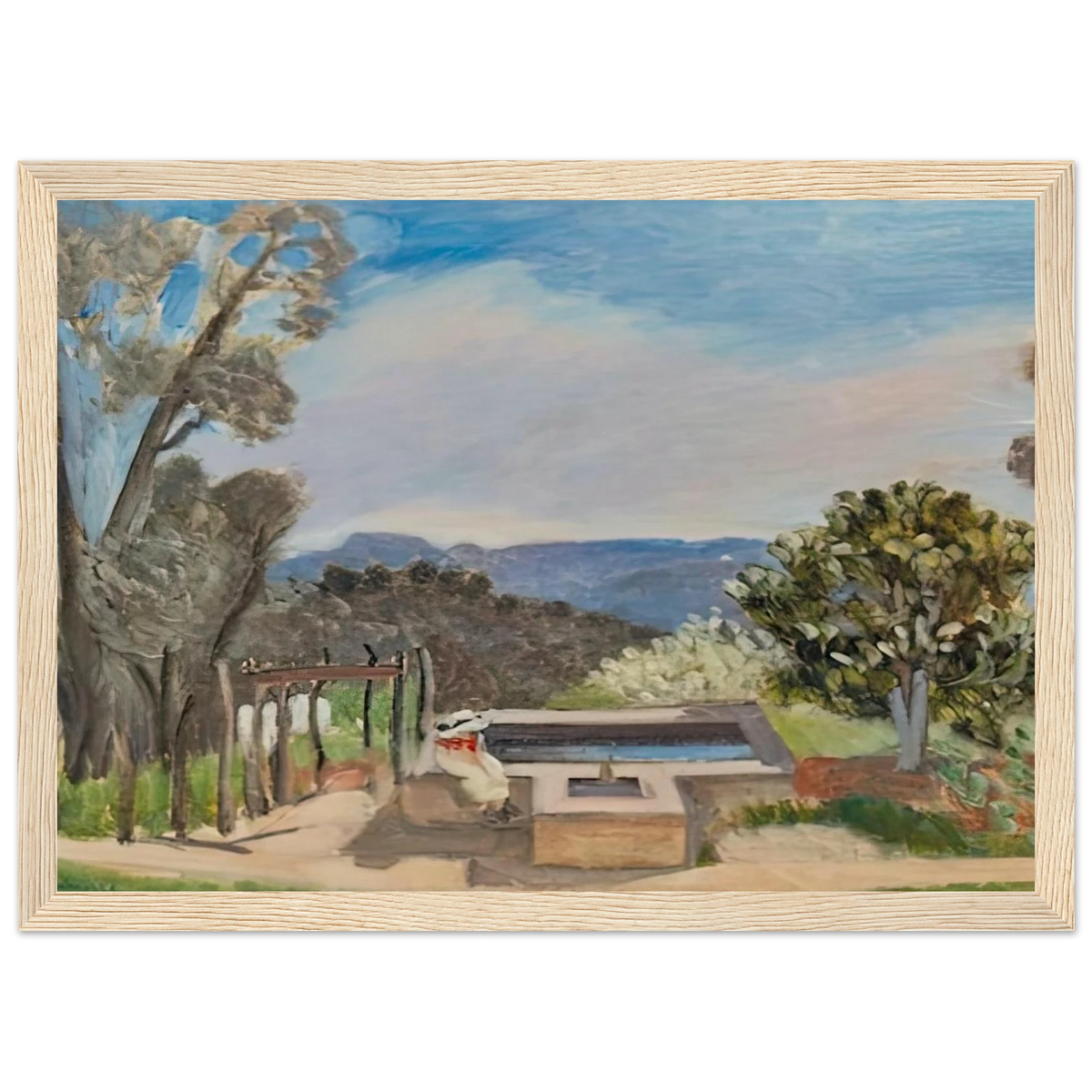 LE VIVIER PAYSAGE DE PROVENCE 1923 Framed Poster | Henri Matisse Framed Prints Wall Art | Henri Matisse Print