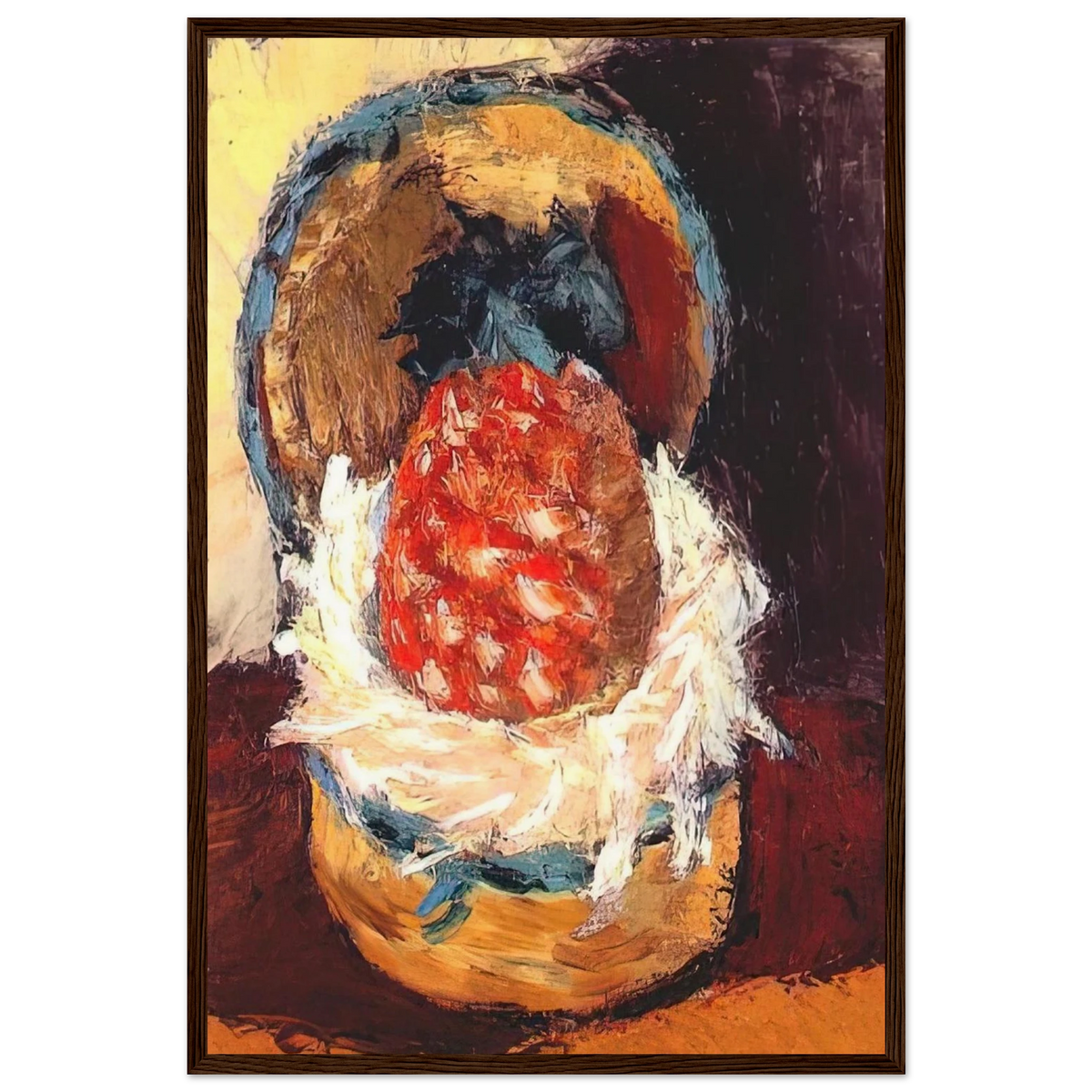 PINEAPPLE IN A BASKET 1926 Framed Poster | Henri Matisse Framed Prints Wall Art | Henri Matisse Print