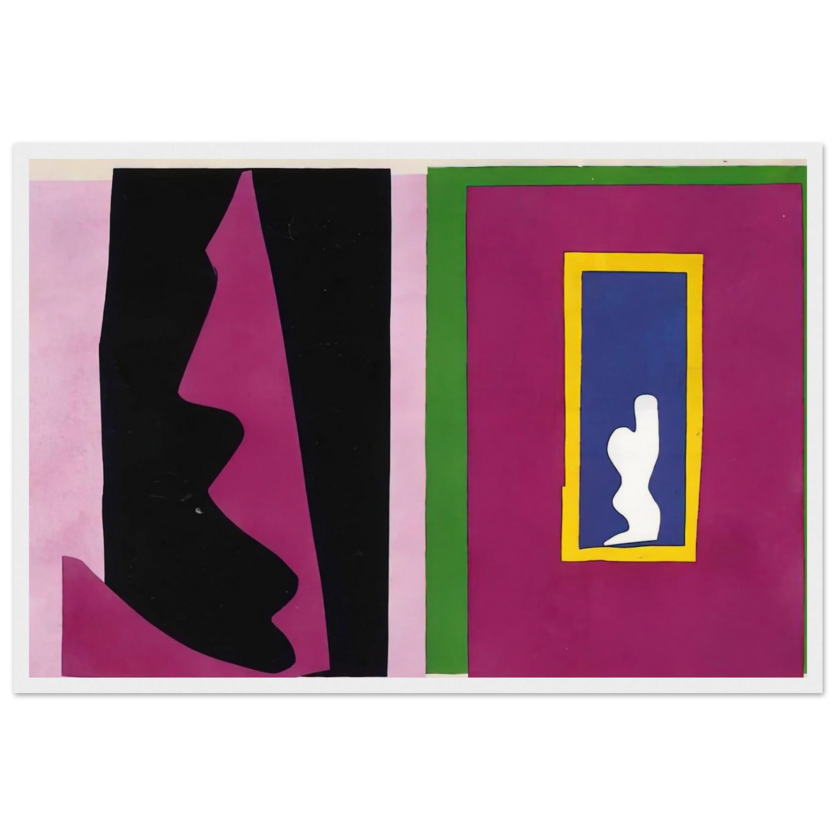 CUT OUTS Framed Poster | Henri Matisse Framed Prints Wall Art | Henri Matisse Print
