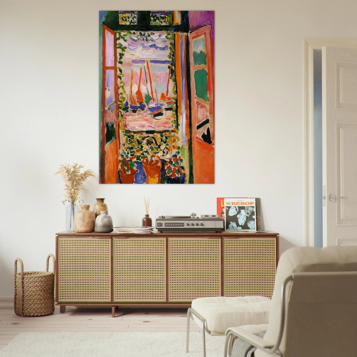 OPEN WINDOW COLLIOURE 1905 Poster | Henri Matisse Poster | Henri Matisse Print