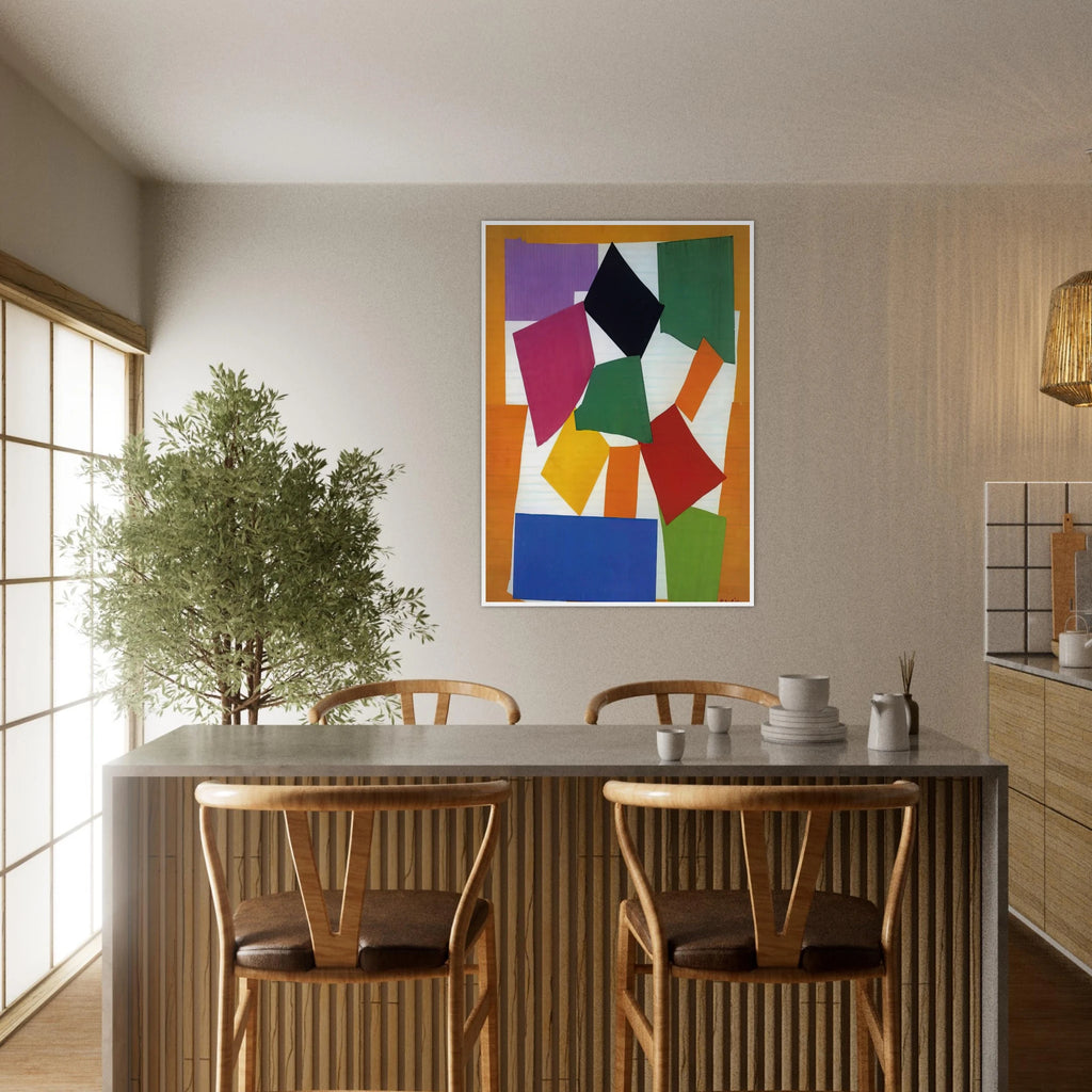 THE SNAIL 1953 Framed Poster | Henri Matisse Framed Prints Wall Art | Henri Matisse Print