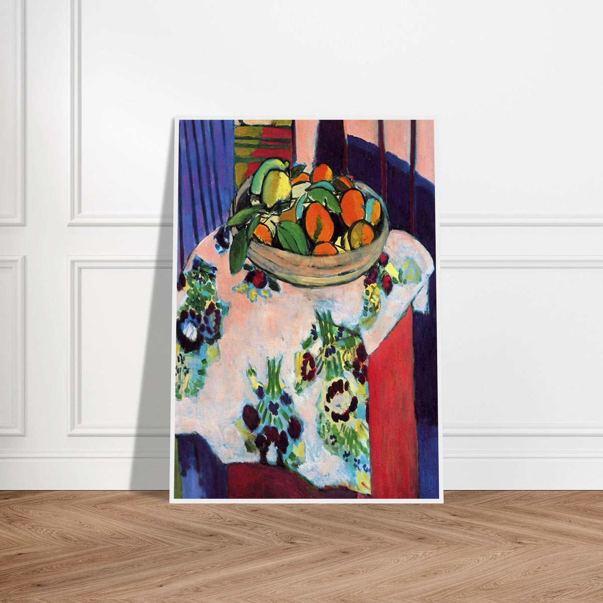 BASKET WITH ORANGES 1913 Framed Poster | Henri Matisse Framed Prints Wall Art | Henri Matisse Print