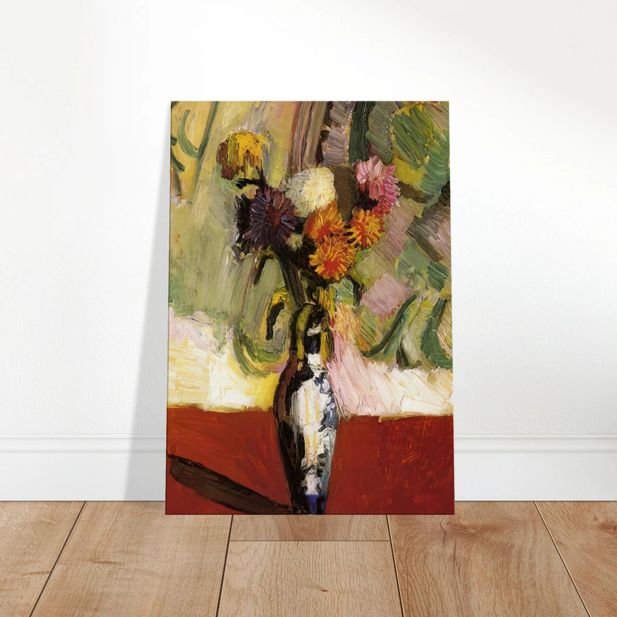CHRYSANTHEMUMS IN A CHINESE VASE 1902 Canvas | Henri Matisse Canvas | Henri Matisse Print