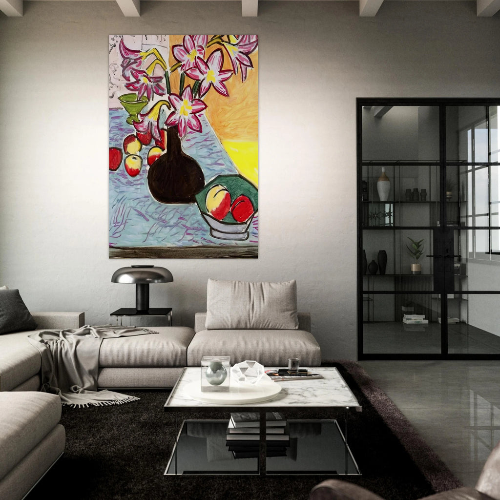 VASE OF AMARYLLIS 1941 Poster | Henri Matisse Poster | Henri Matisse Print