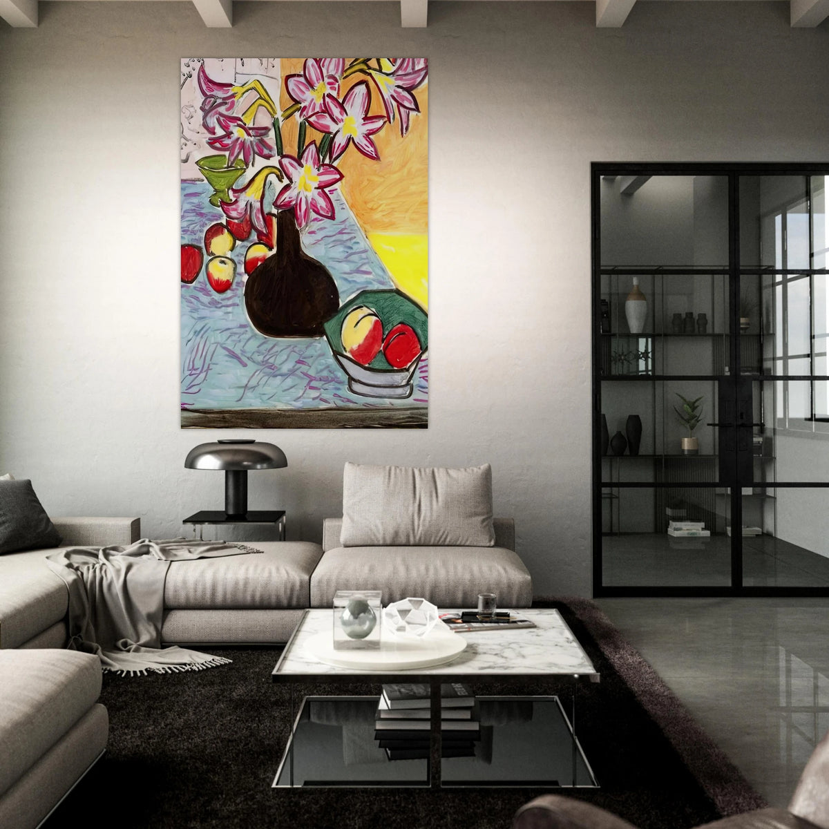 VASE OF AMARYLLIS 1941 Poster | Henri Matisse Poster | Henri Matisse Print