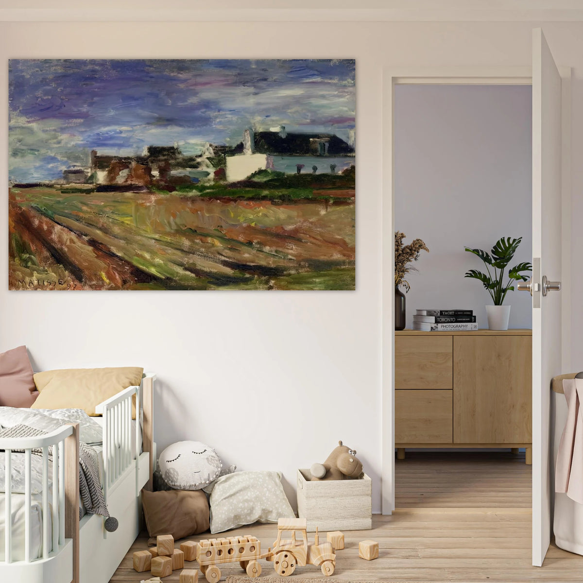 FARMS IN BRITTANY BELLE ILE 1897 Poster | Henri Matisse Poster | Henri Matisse Print