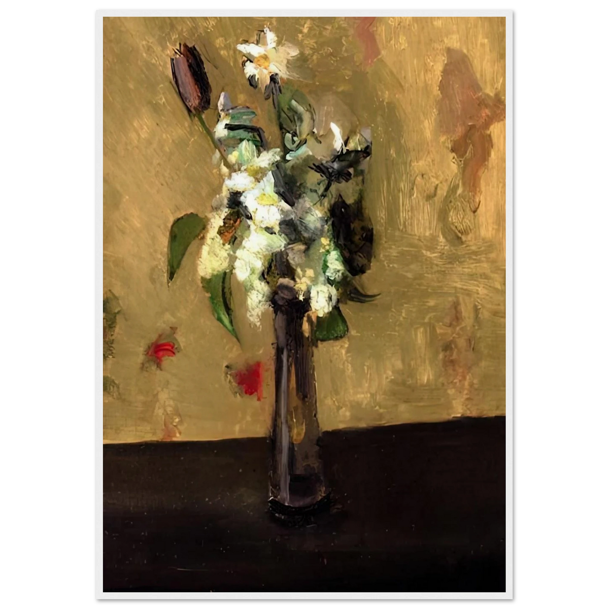 BOUQUET OF FLOWERS IN A CRYSTAL VASE 1902 Framed Poster | Henri Matisse Framed Prints Wall Art | Henri Matisse Print