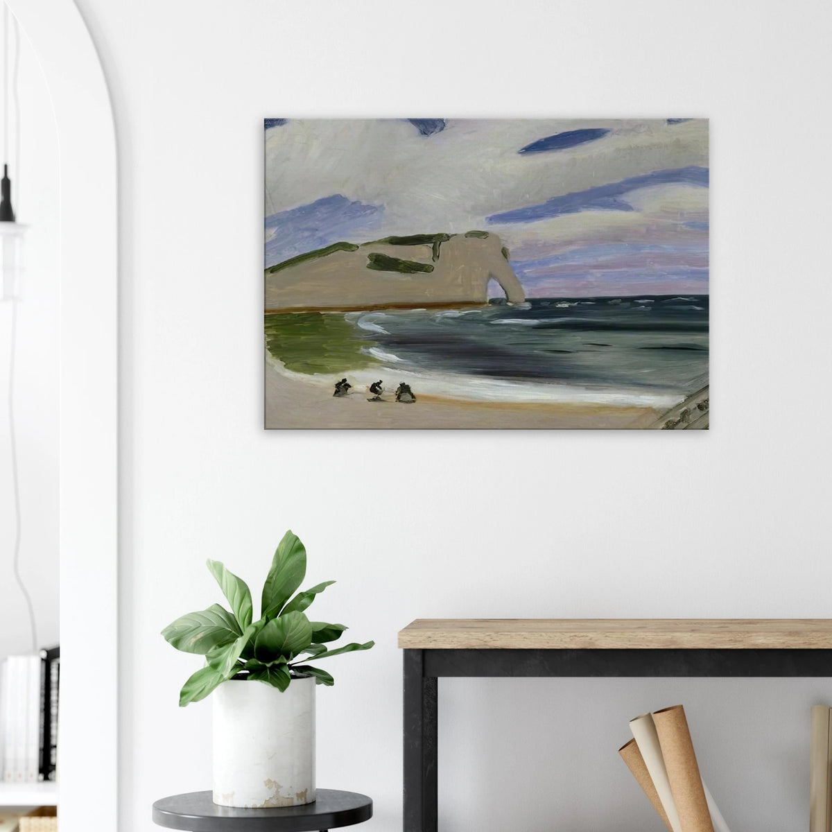 WOMEN ON THE BEACH ETRETAT 1920 Canvas | Henri Matisse Canvas | Henri Matisse Print