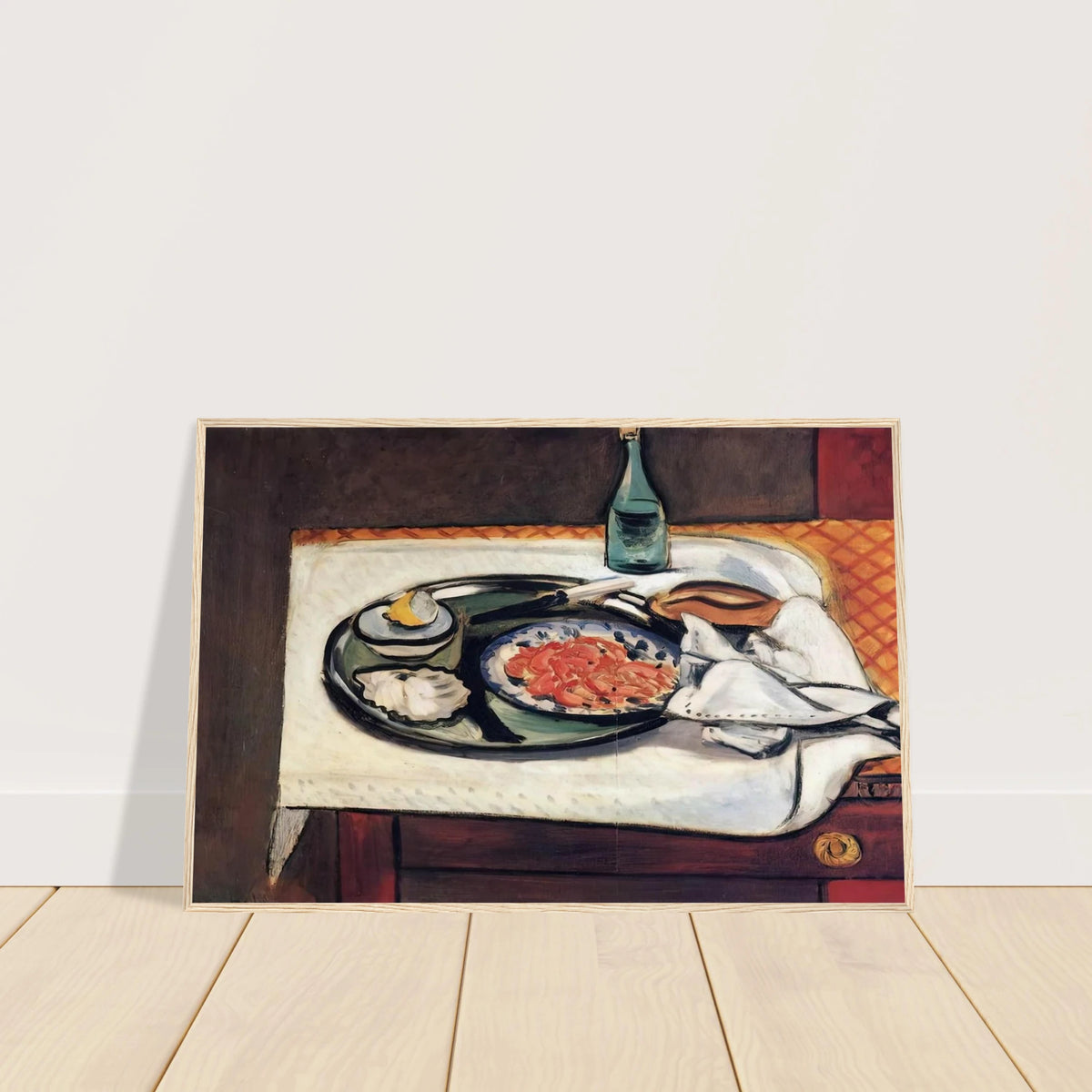 PINK SHRIMP 1921 Framed Poster | Henri Matisse Framed Prints Wall Art | Henri Matisse Print