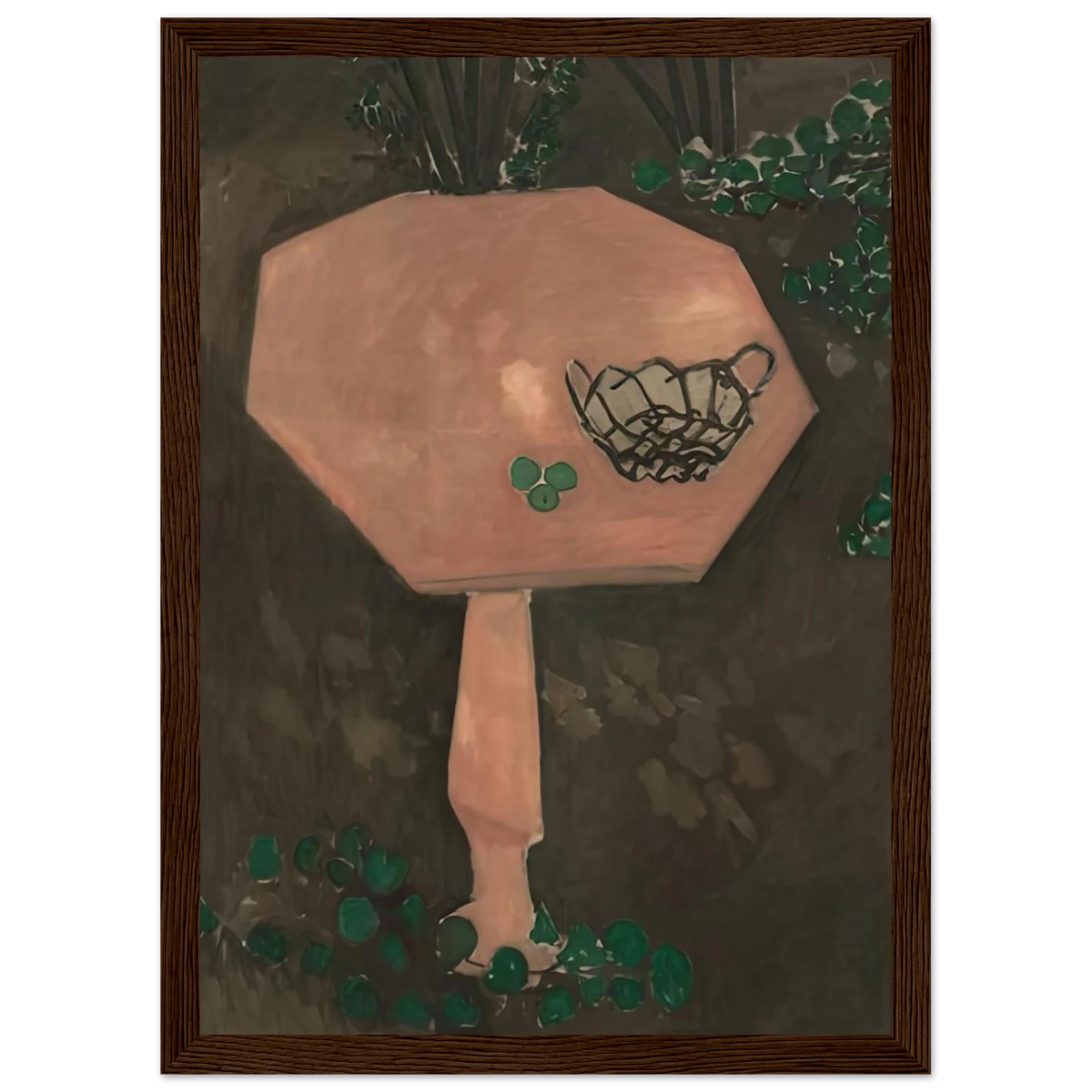THE ROSE MARBLE TABLE 1917 Framed Poster | Henri Matisse Framed Prints Wall Art | Henri Matisse Print