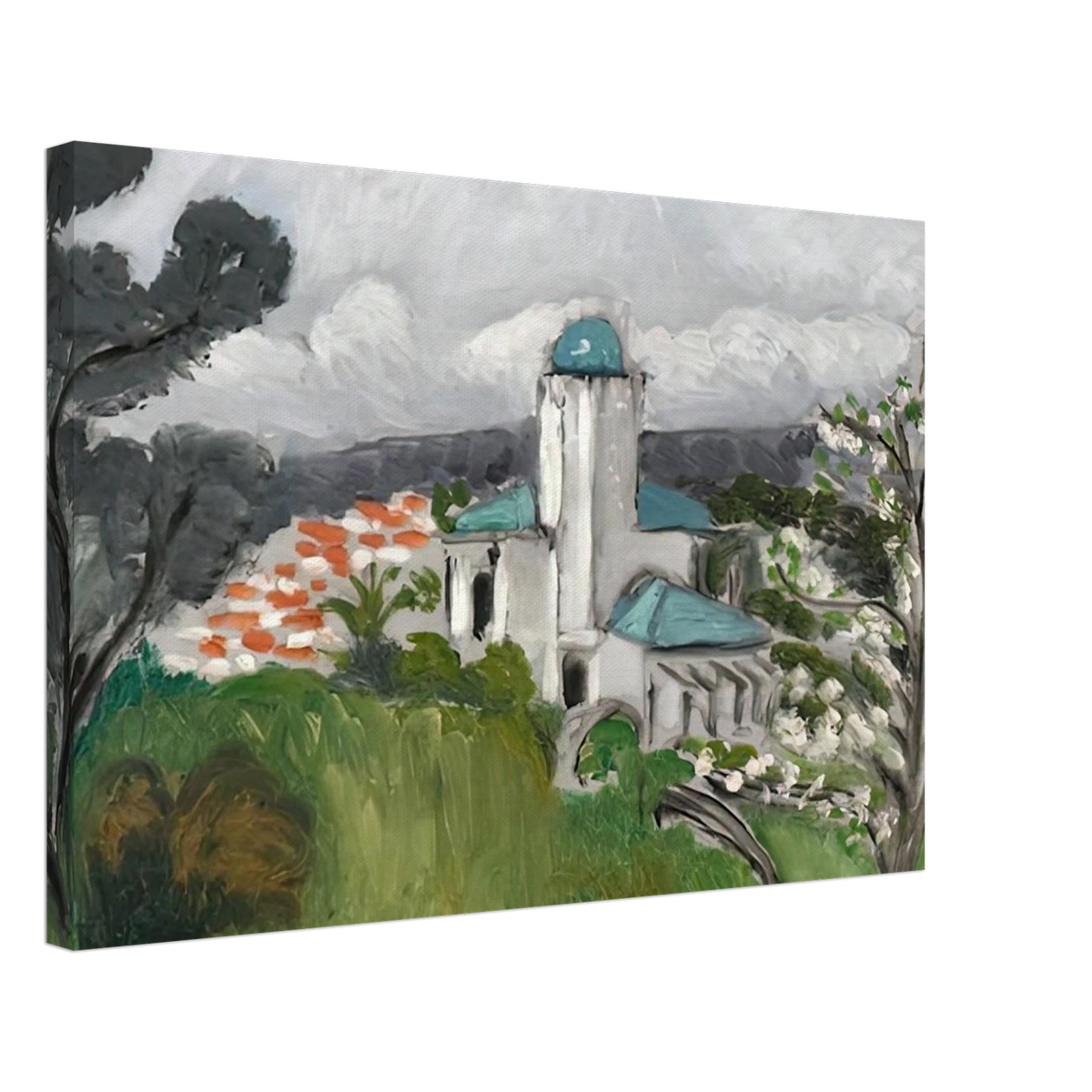 LA VILLA BLEUE 1918 Canvas | Henri Matisse Canvas | Henri Matisse Print