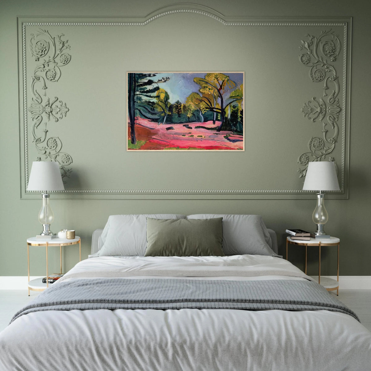 LANDSCAPE 1909 Framed Poster | Henri Matisse Framed Prints Wall Art | Henri Matisse Print
