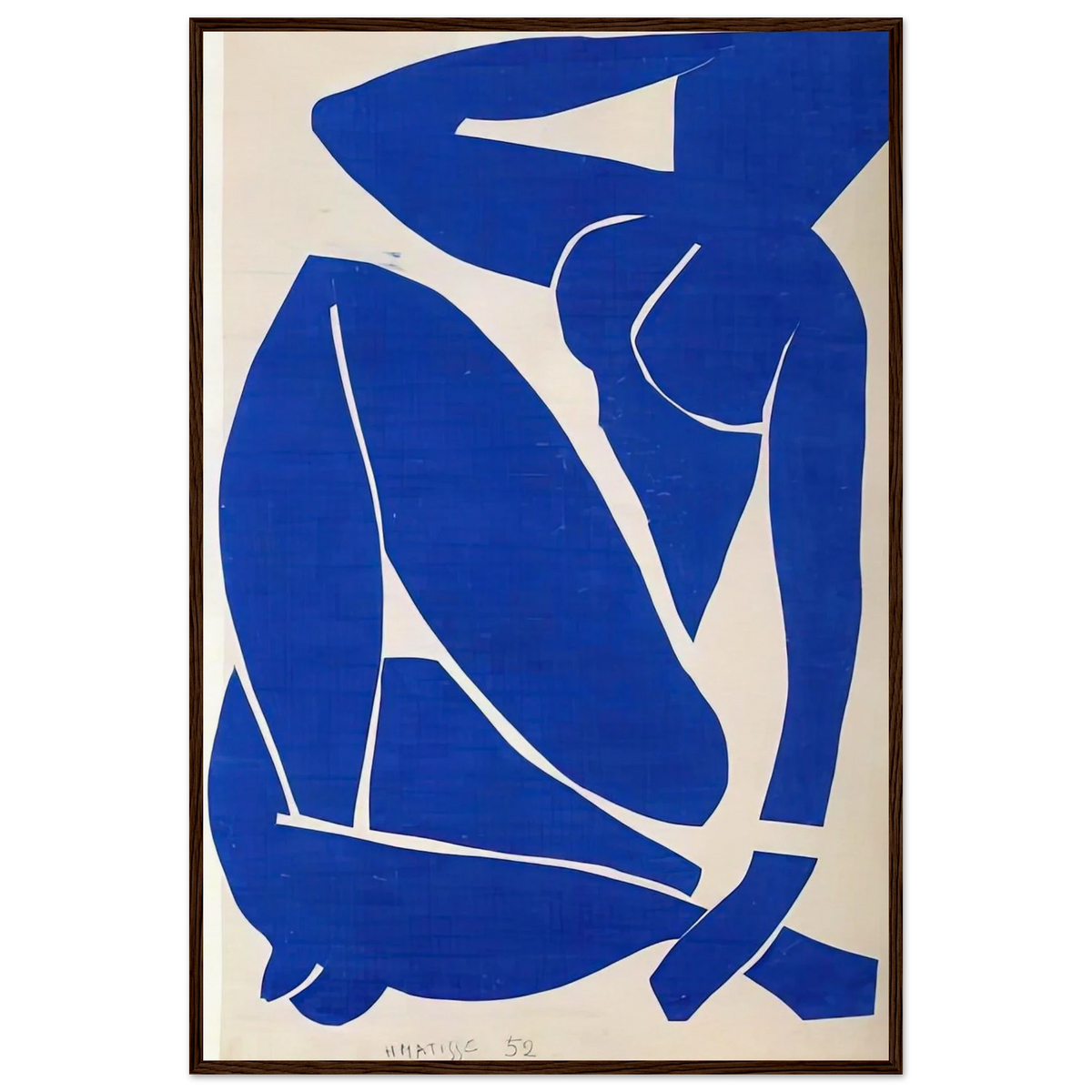 BLUE NUDE Framed Poster | Henri Matisse Framed Prints Wall Art | Henri Matisse Print