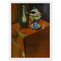 DISHES ON A TABLE 1900 Framed Poster | Henri Matisse Framed Prints Wall Art | Henri Matisse Print