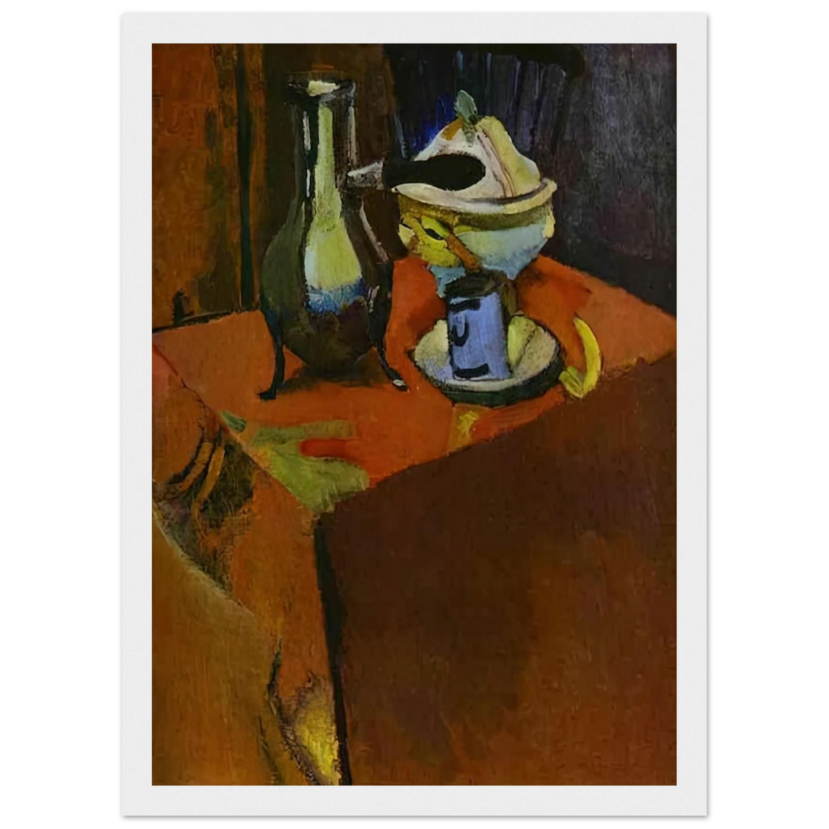DISHES ON A TABLE 1900 Framed Poster | Henri Matisse Framed Prints Wall Art | Henri Matisse Print