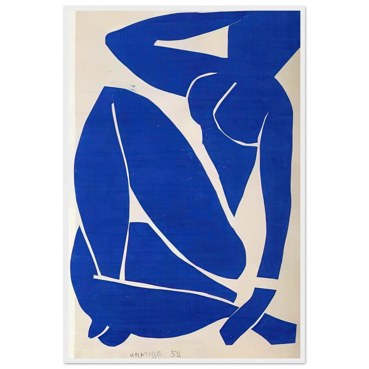 BLUE NUDE Framed Poster | Henri Matisse Framed Prints Wall Art | Henri Matisse Print