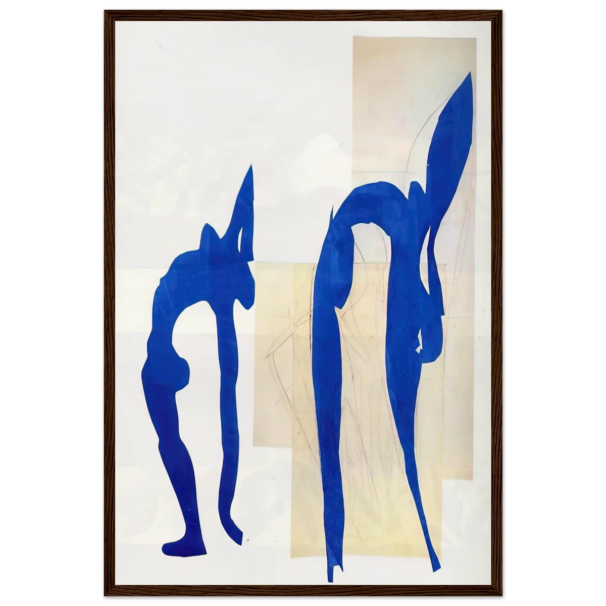 BLUE NUDES Framed Poster | Henri Matisse Framed Prints Wall Art | Henri Matisse Print