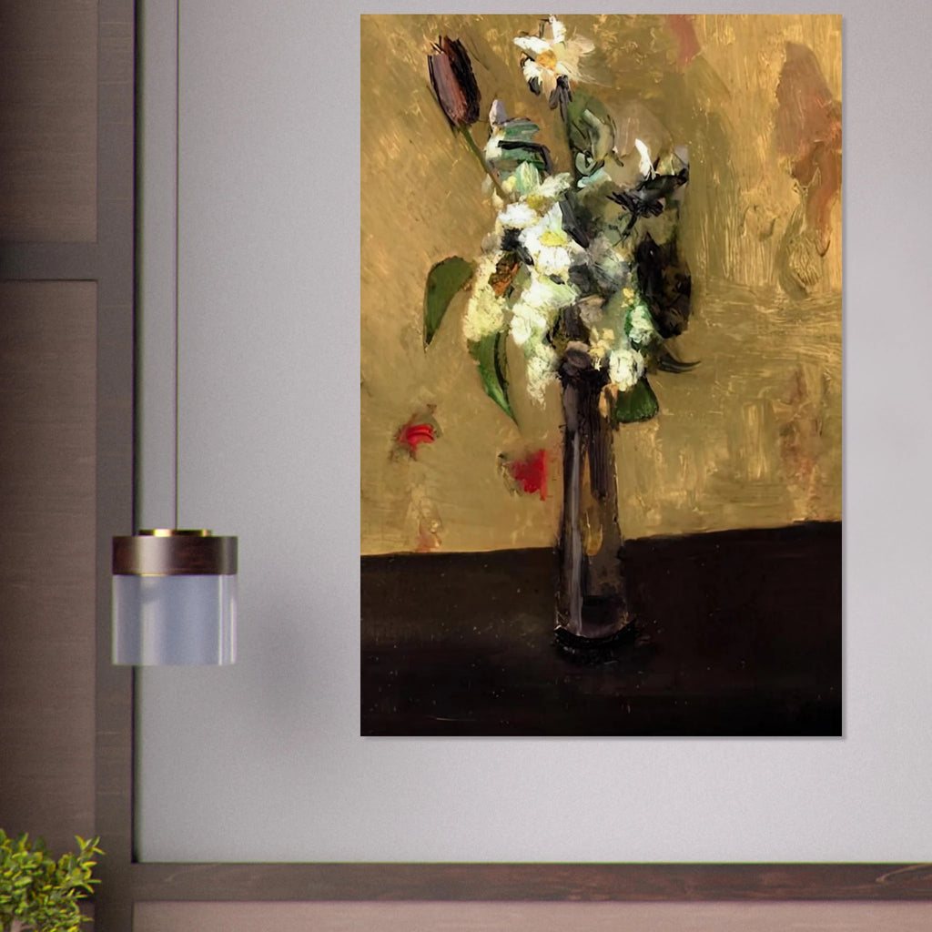 BOUQUET OF FLOWERS IN A CRYSTAL VASE 1902 Poster | Henri Matisse Poster | Henri Matisse Print