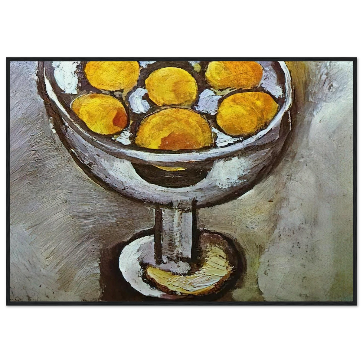 A VASE WITH ORANGES Framed Poster | Henri Matisse Framed Prints Wall Art | Henri Matisse Print