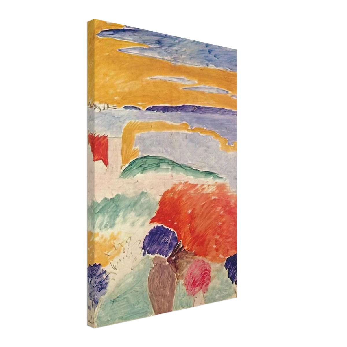 OPEN WINDOW AT TANGIER 1913 Canvas | Henri Matisse Canvas | Henri Matisse Print