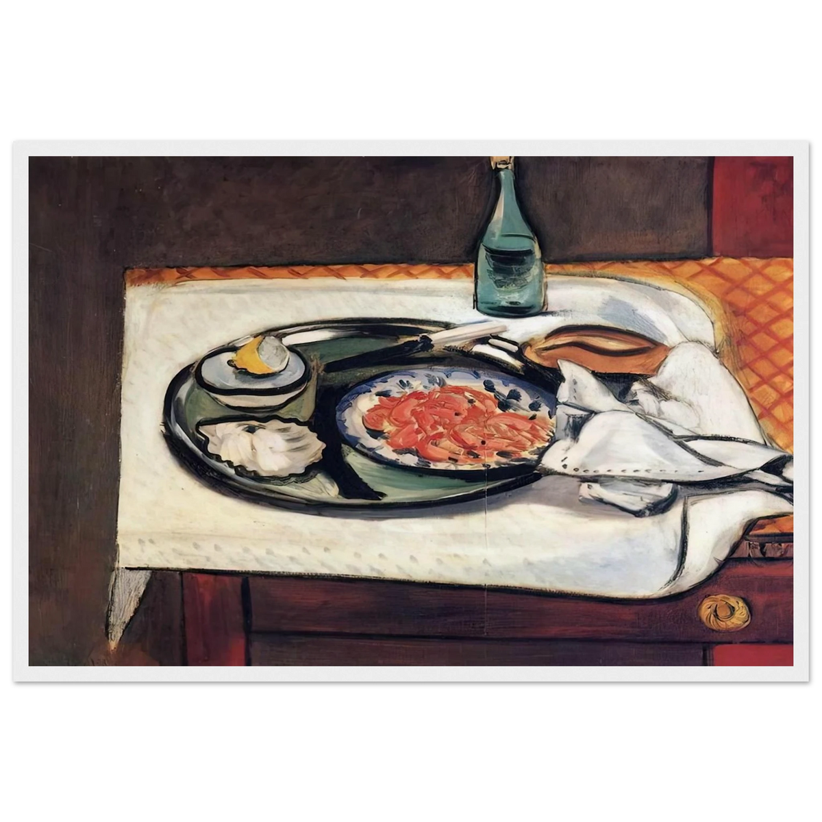 PINK SHRIMP 1921 Framed Poster | Henri Matisse Framed Prints Wall Art | Henri Matisse Print