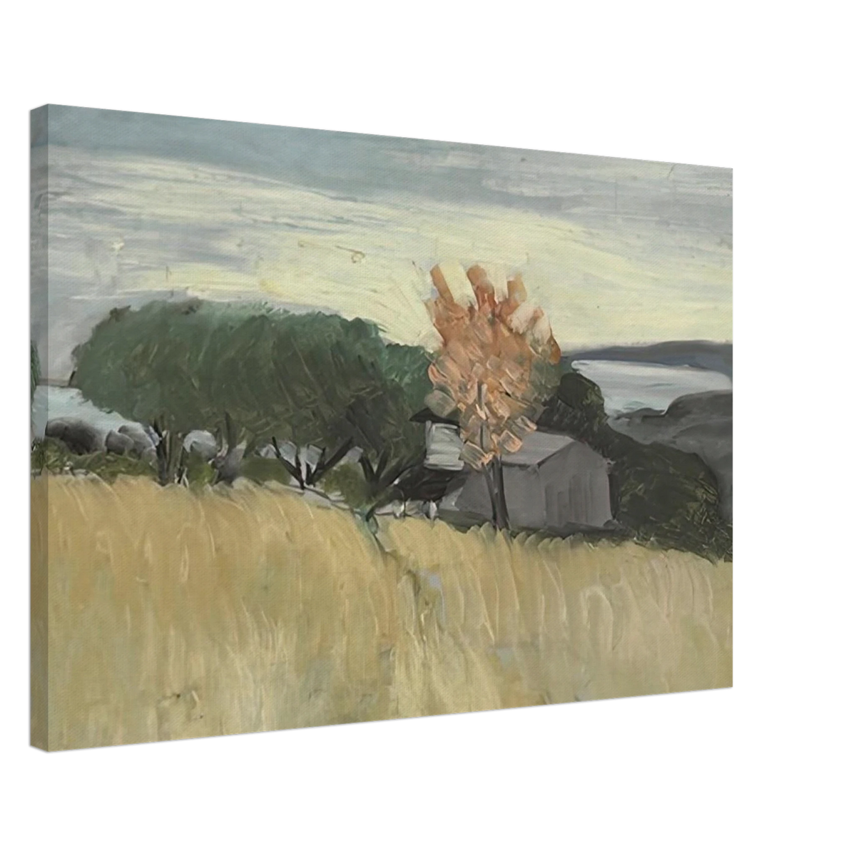 CHAMPS DE BLE A CAGNES 1918 Canvas | Henri Matisse Canvas | Henri Matisse Print