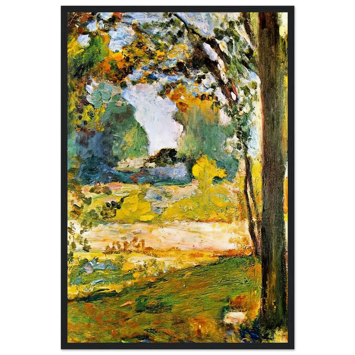 TOULOUSE LANDSCAPE 1898 Framed Poster | Henri Matisse Framed Prints Wall Art | Henri Matisse Print