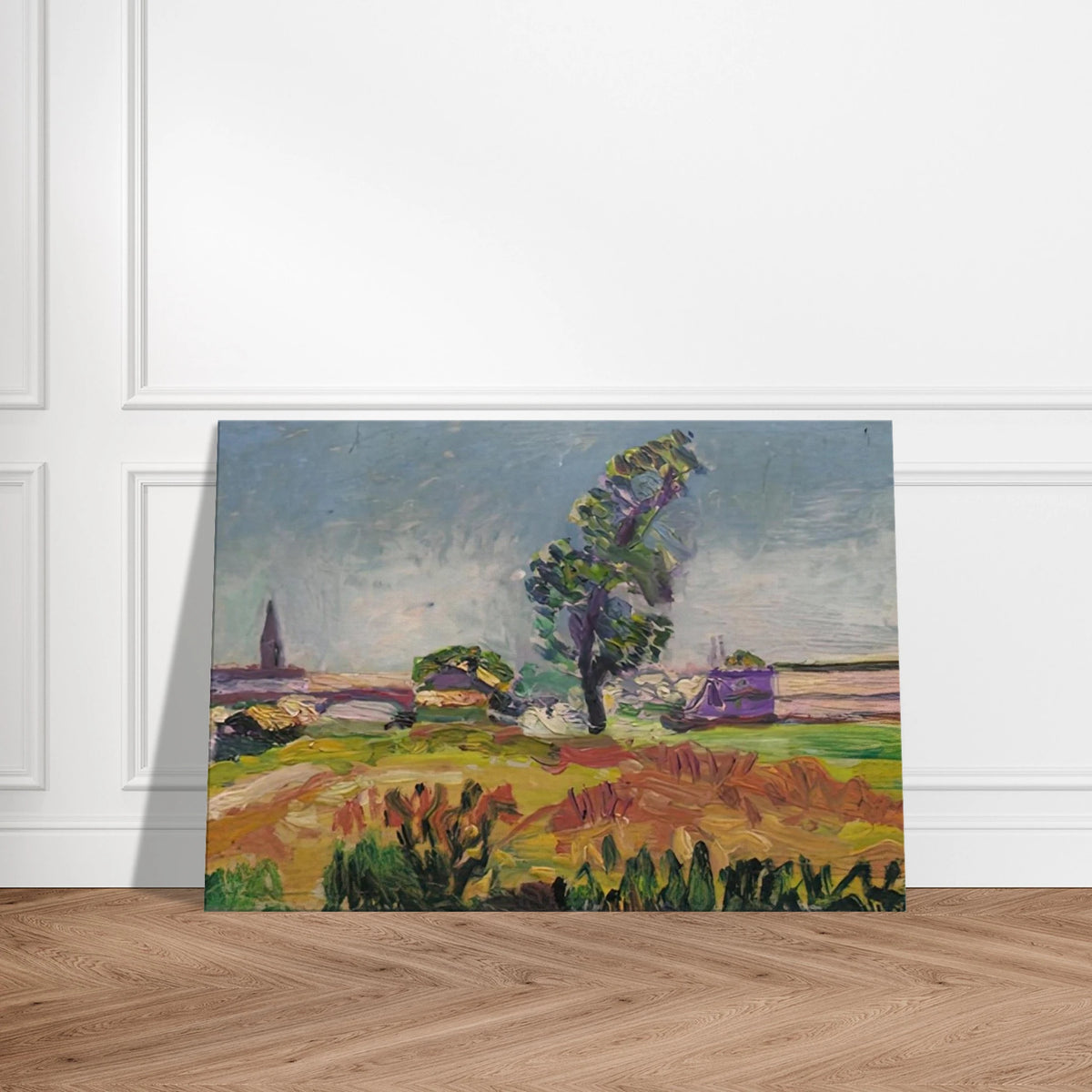 PAYSAGE DES ENVIRONS DE TOULOUSE LE PONT DES DEMOISELLES 1898 Canvas | Henri Matisse Canvas | Henri Matisse Print
