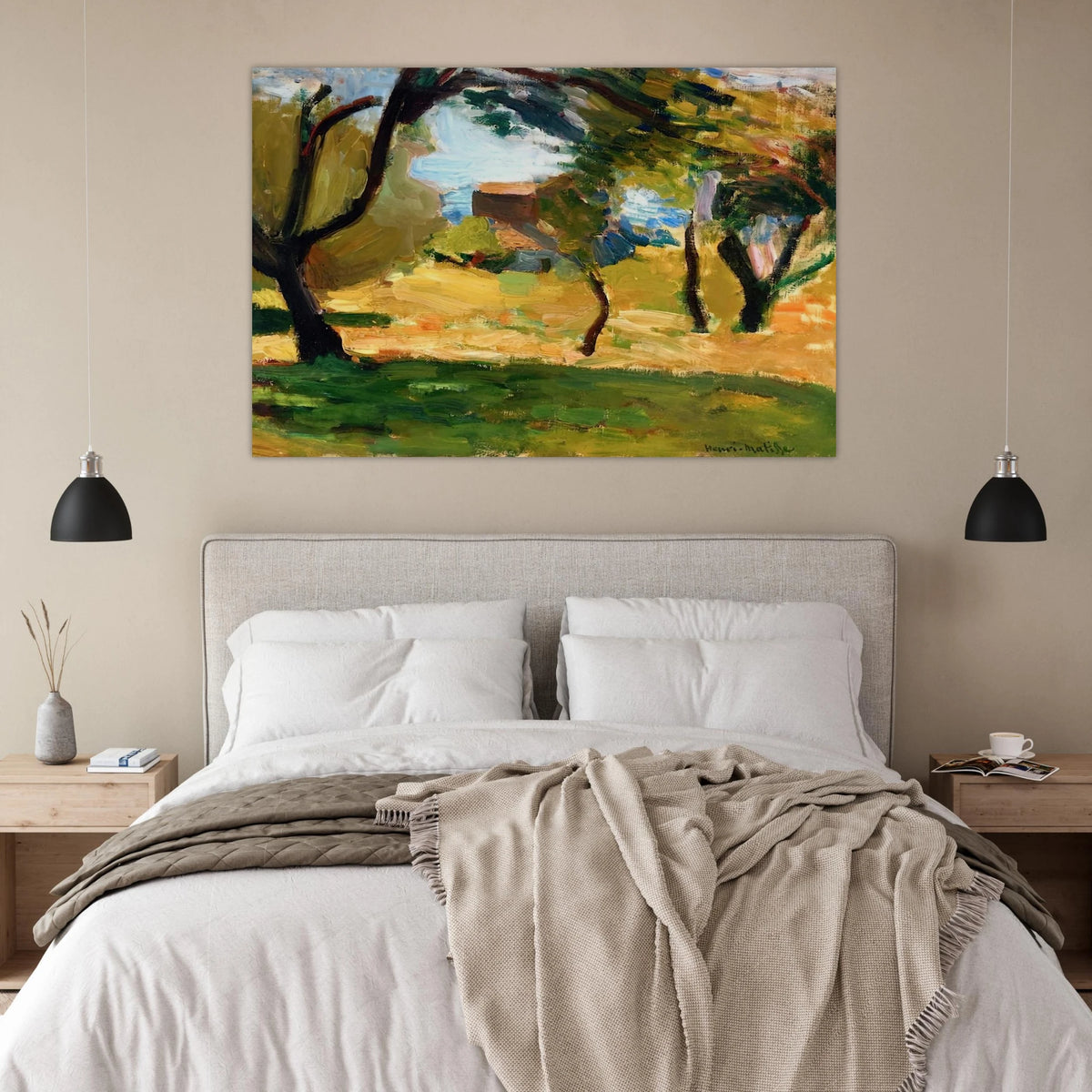 CORSICAN LANDSCAPE 1898 1 Poster | Henri Matisse Poster | Henri Matisse Print