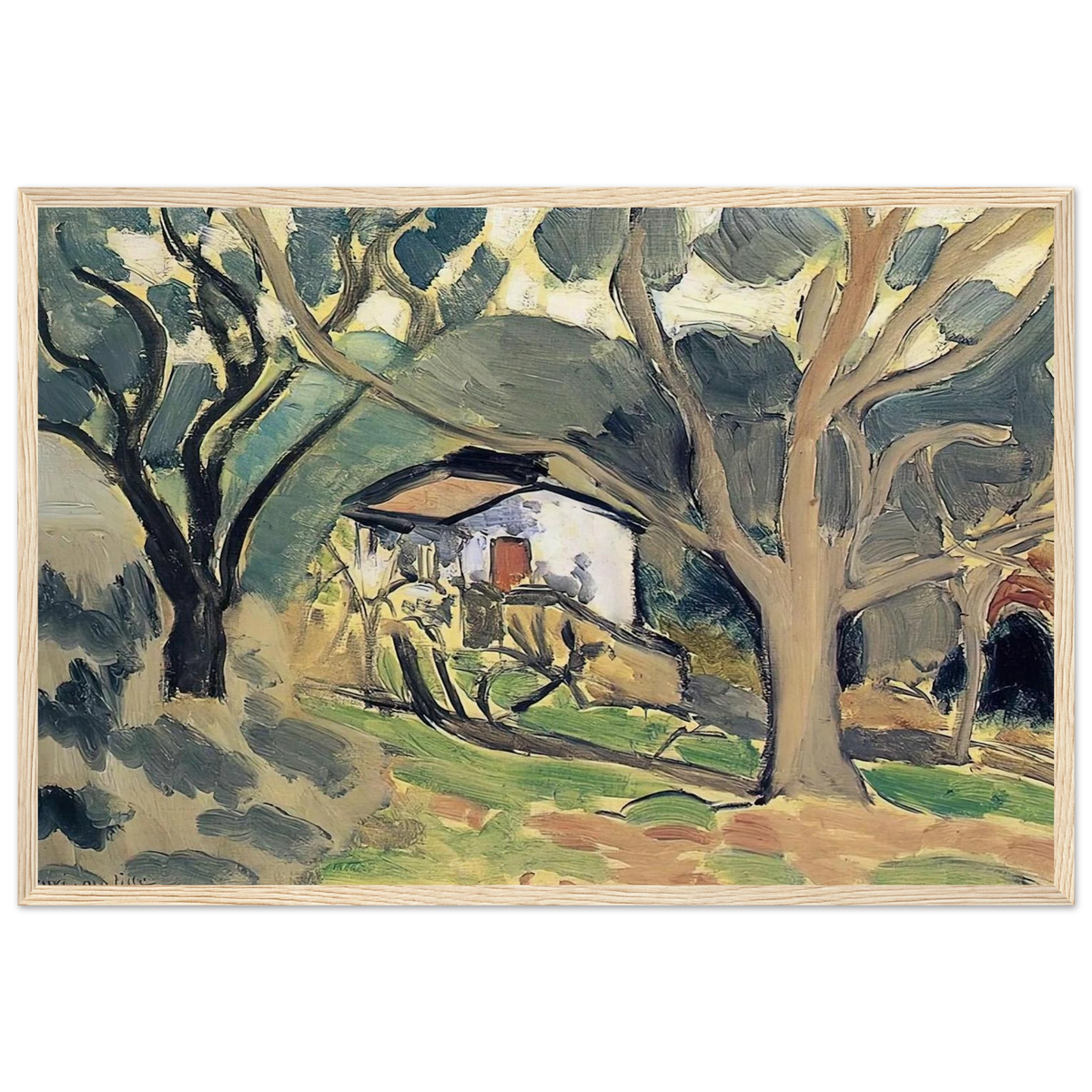 LANDSCAPE Framed Poster | Henri Matisse Framed Prints Wall Art | Henri Matisse Print