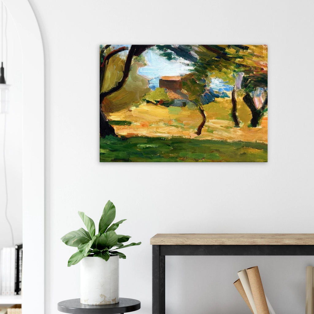 CORSICAN LANDSCAPE 1898 1 Canvas | Henri Matisse Canvas | Henri Matisse Print