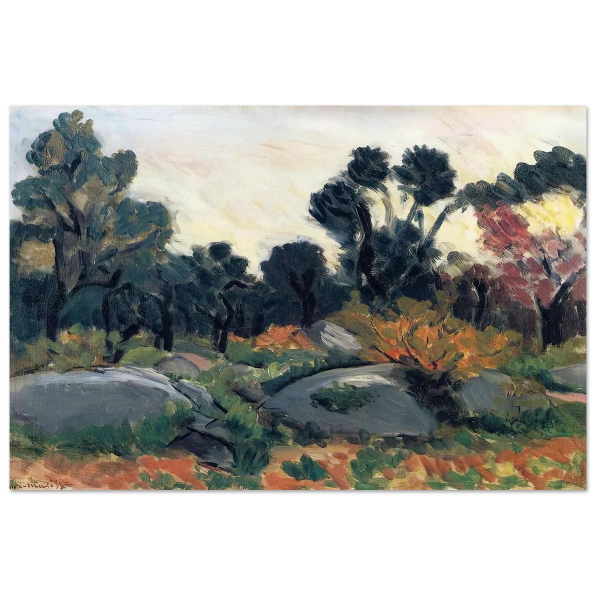 LANDSCAPE 3 Poster | Henri Matisse Poster | Henri Matisse Print