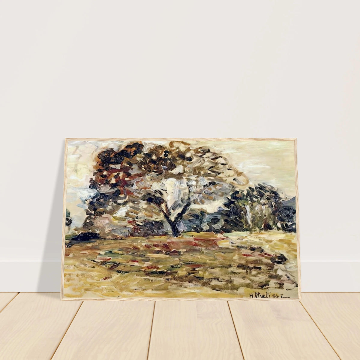 LANDSCAPE OF CORSICA 1898 Framed Poster | Henri Matisse Framed Prints Wall Art | Henri Matisse Print