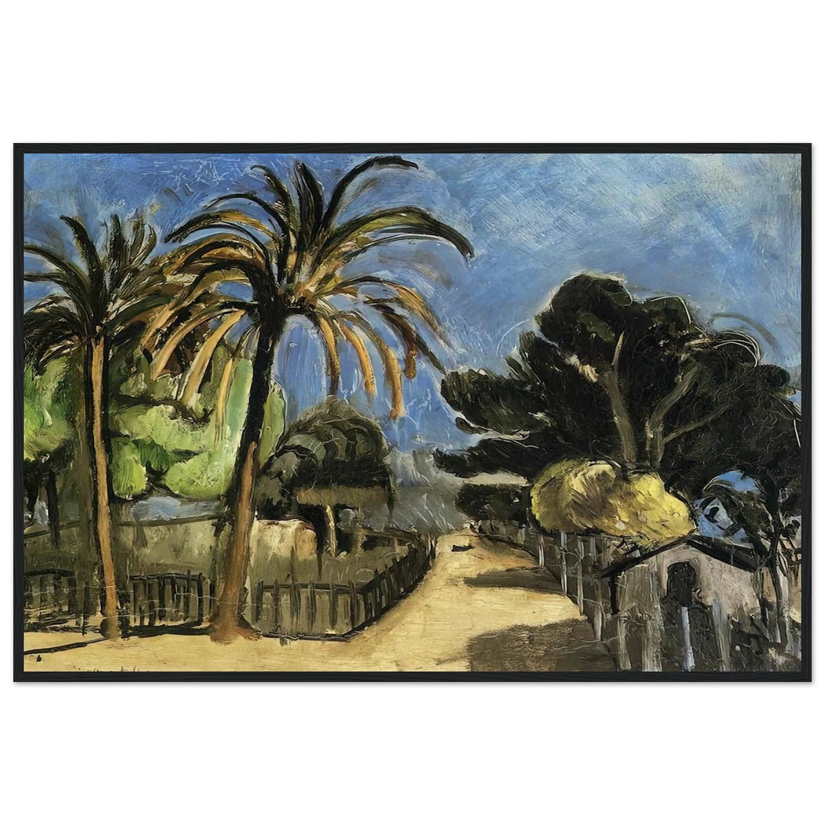 LANDSCAPE 1917 Framed Poster | Henri Matisse Framed Prints Wall Art | Henri Matisse Print