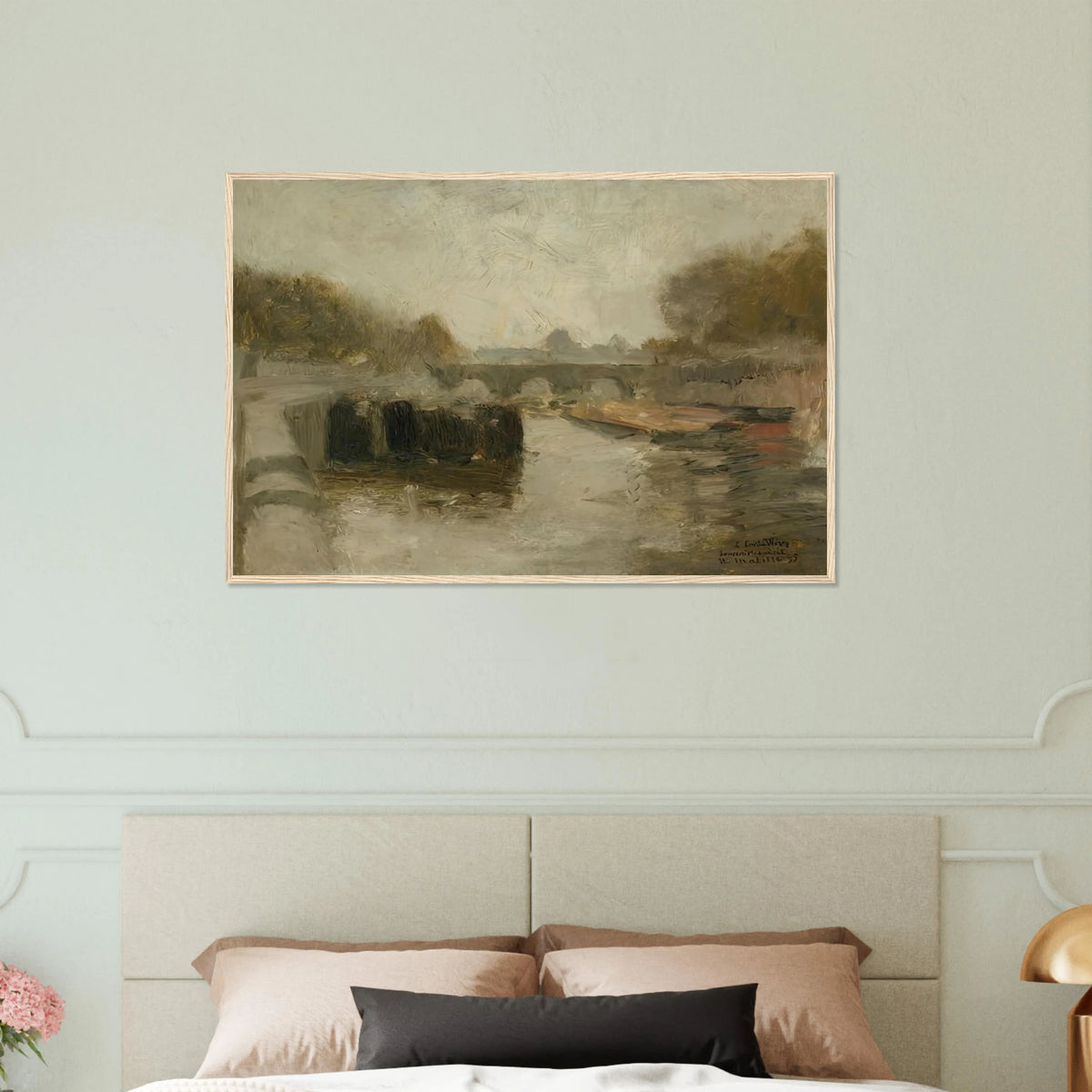 LE PONT 1895 Framed Poster | Henri Matisse Framed Prints Wall Art | Henri Matisse Print