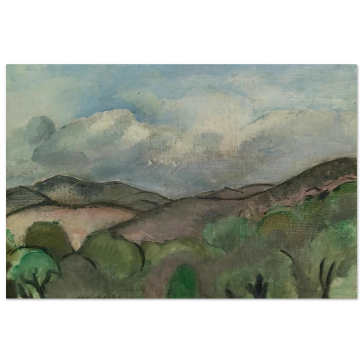 LE MONT CHAUVE A NICE 1918 Poster | Henri Matisse Poster | Henri Matisse Print
