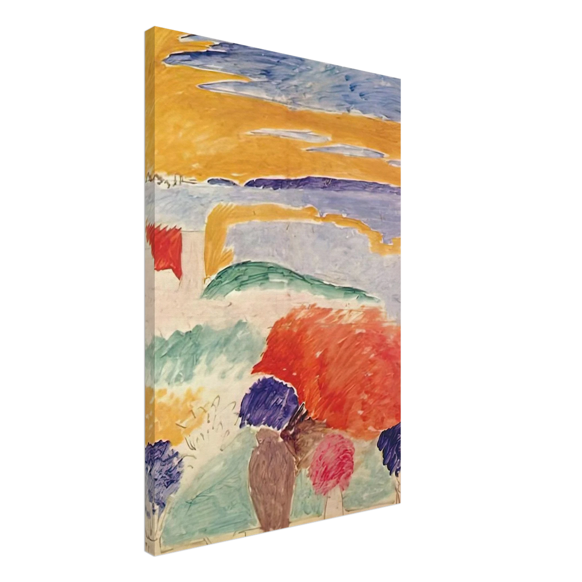 OPEN WINDOW AT TANGIER 1913 Canvas | Henri Matisse Canvas | Henri Matisse Print