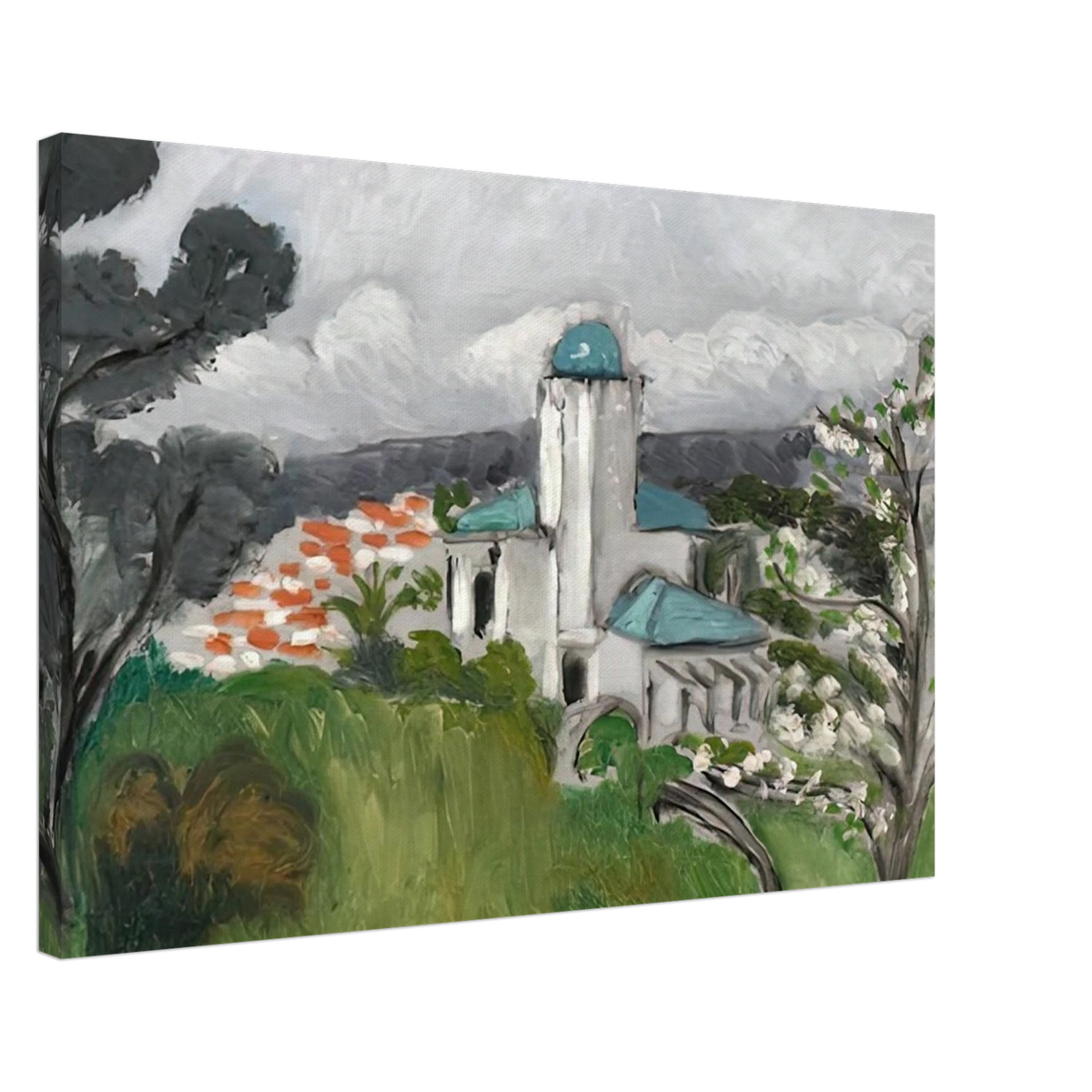LA VILLA BLEUE 1918 Canvas | Henri Matisse Canvas | Henri Matisse Print