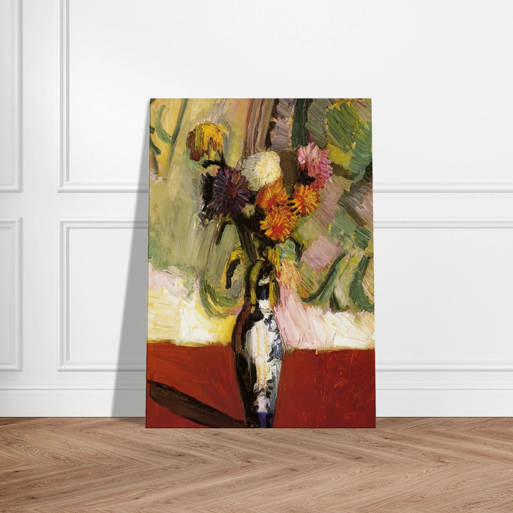 CHRYSANTHEMUMS IN A CHINESE VASE 1902 Canvas | Henri Matisse Canvas | Henri Matisse Print