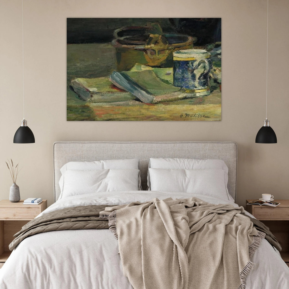 STILL LIFE WITH BOOKS 1895 Poster | Henri Matisse Poster | Henri Matisse Print