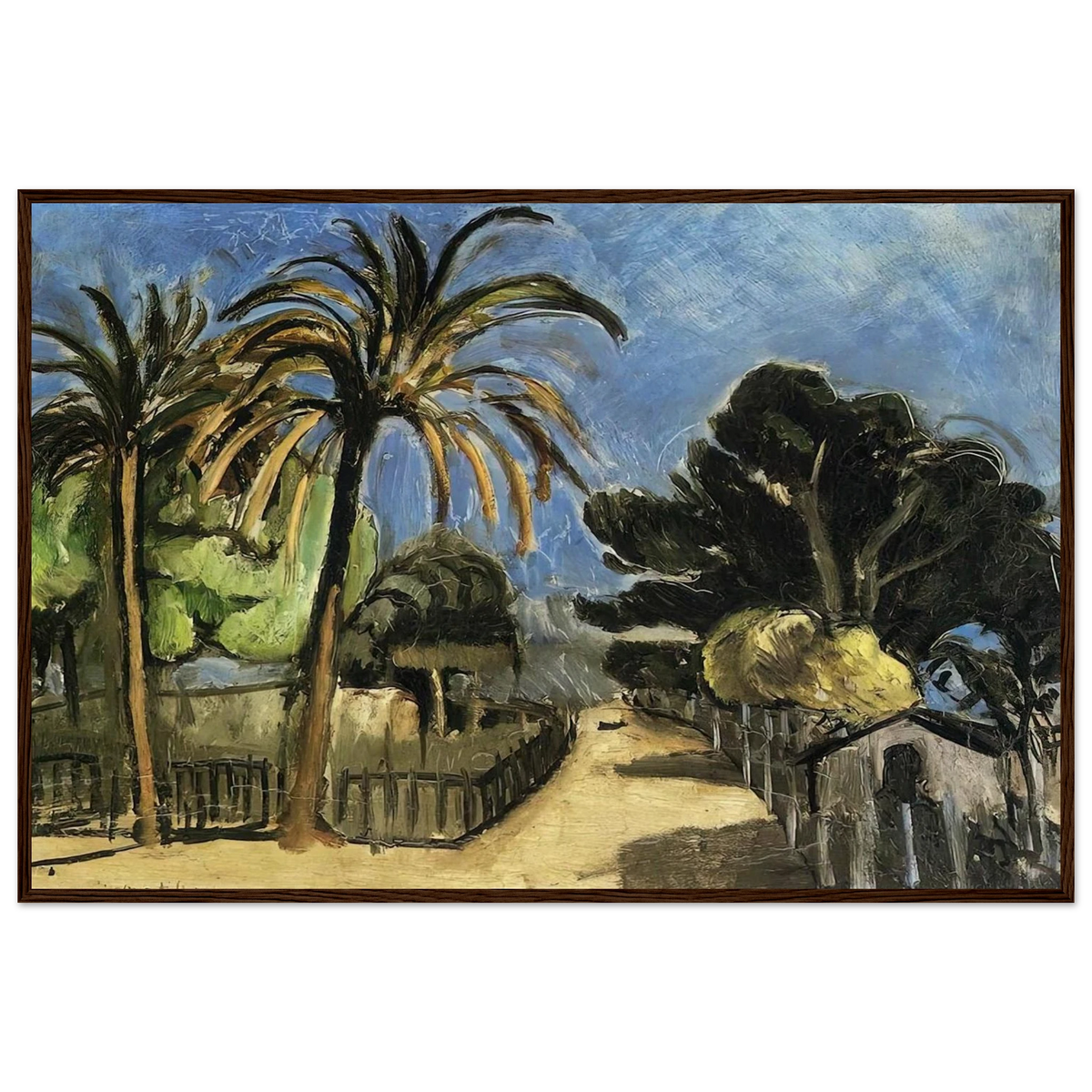 LANDSCAPE 1917 Framed Poster | Henri Matisse Framed Prints Wall Art | Henri Matisse Print