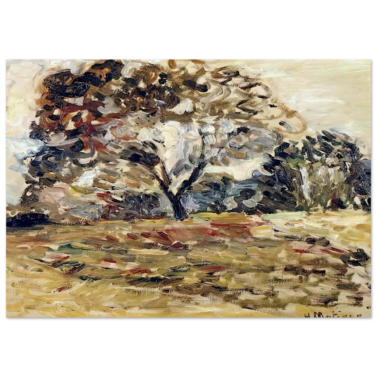 LANDSCAPE OF CORSICA 1898 Poster | Henri Matisse Poster | Henri Matisse Print