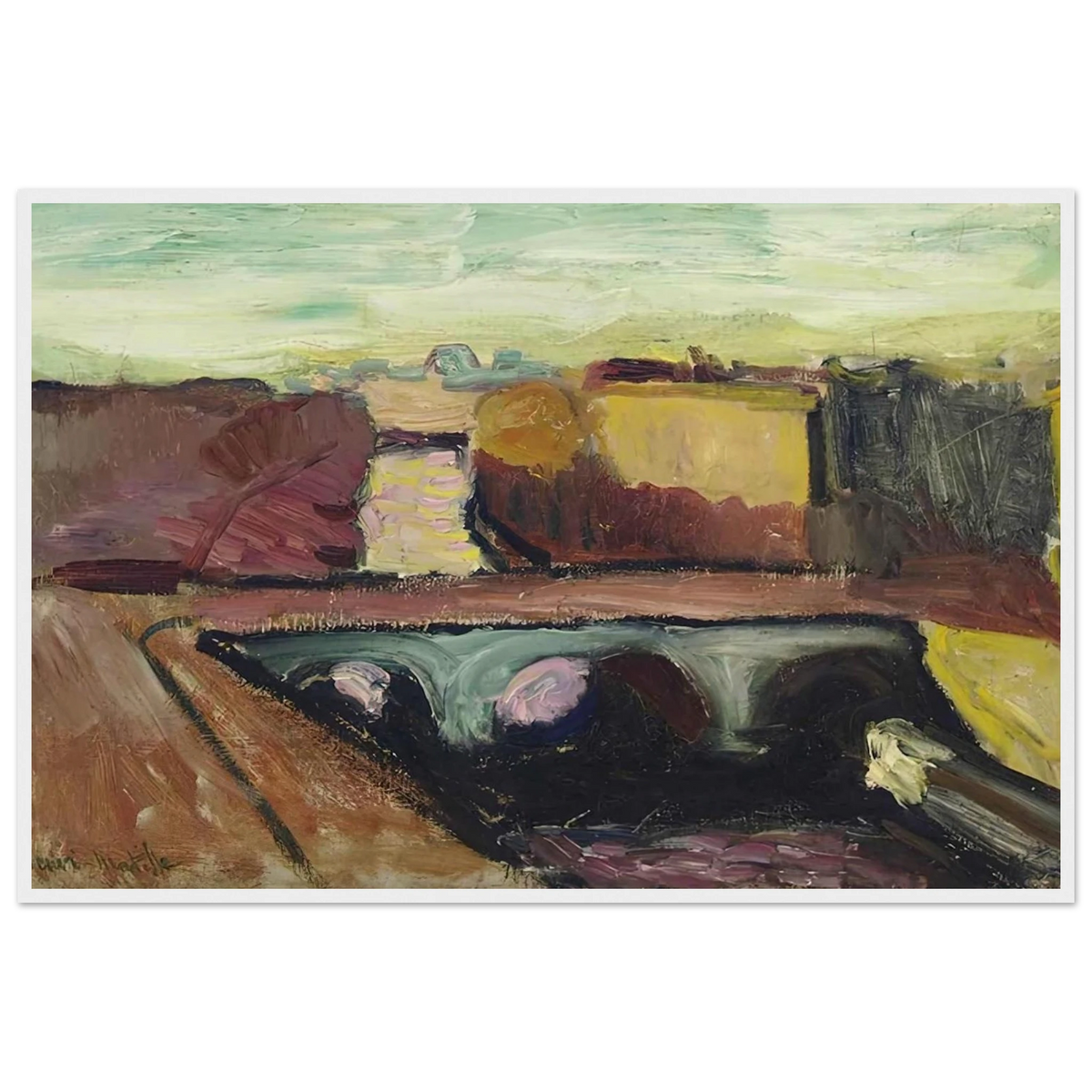 VUE DE LA SEINE LE PONT SAINT MICHEL 1904 Framed Poster | Henri Matisse Framed Prints Wall Art | Henri Matisse Print
