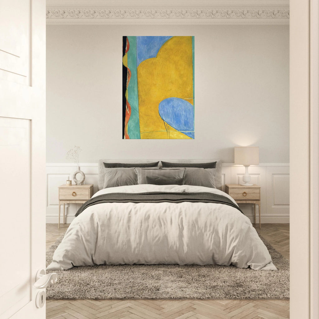 THE YELLOW CURTAIN Canvas | Henri Matisse Canvas | Henri Matisse Print