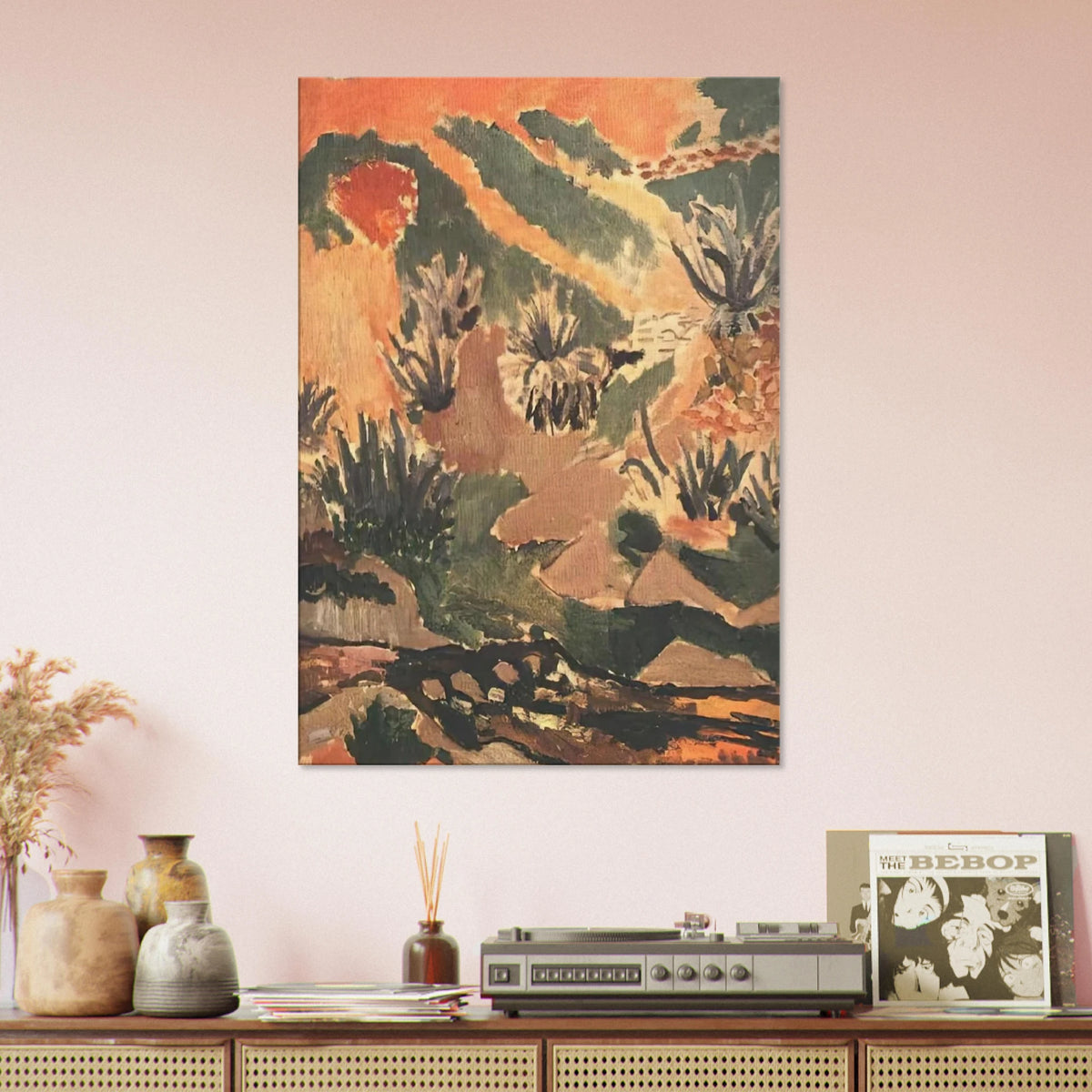 LANDSCAPE WITH BROOK BROOK WITH ALOES 1907 Canvas | Henri Matisse Canvas | Henri Matisse Print