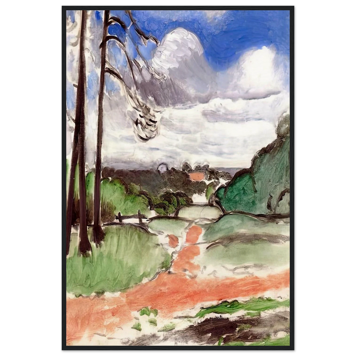CHALAIS MEUDON 1917 Framed Poster | Henri Matisse Framed Prints Wall Art | Henri Matisse Print