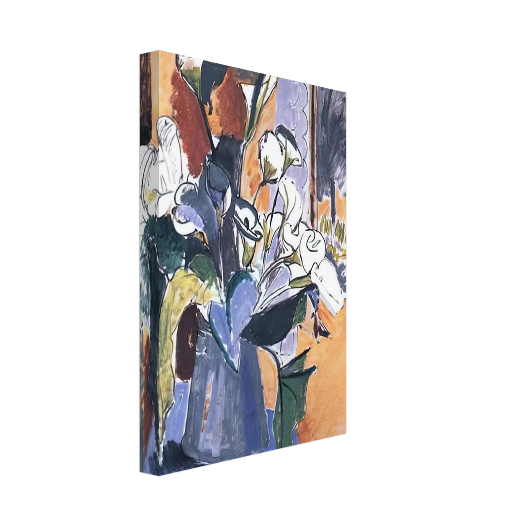 FLOWERS ON THE WINDOWSILL 1913 Canvas | Henri Matisse Canvas | Henri Matisse Print