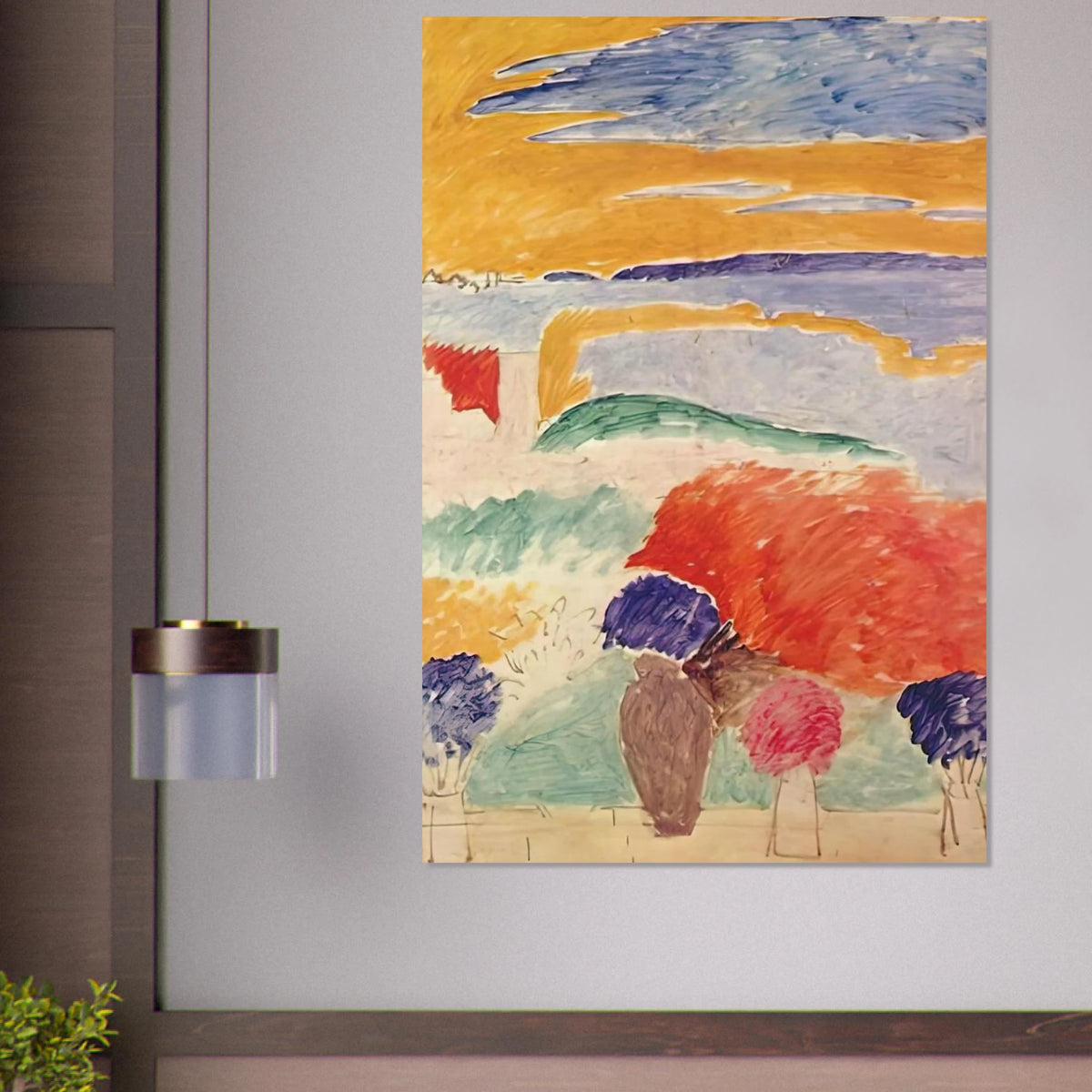 OPEN WINDOW AT TANGIER 1913 Poster | Henri Matisse Poster | Henri Matisse Print