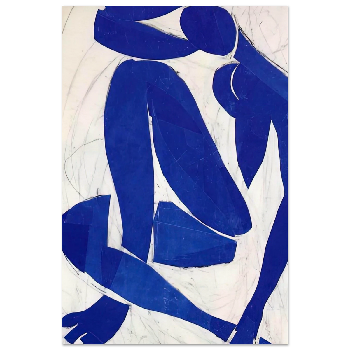 BLUE NUDE IV 1952 Poster | Henri Matisse Poster | Henri Matisse Print