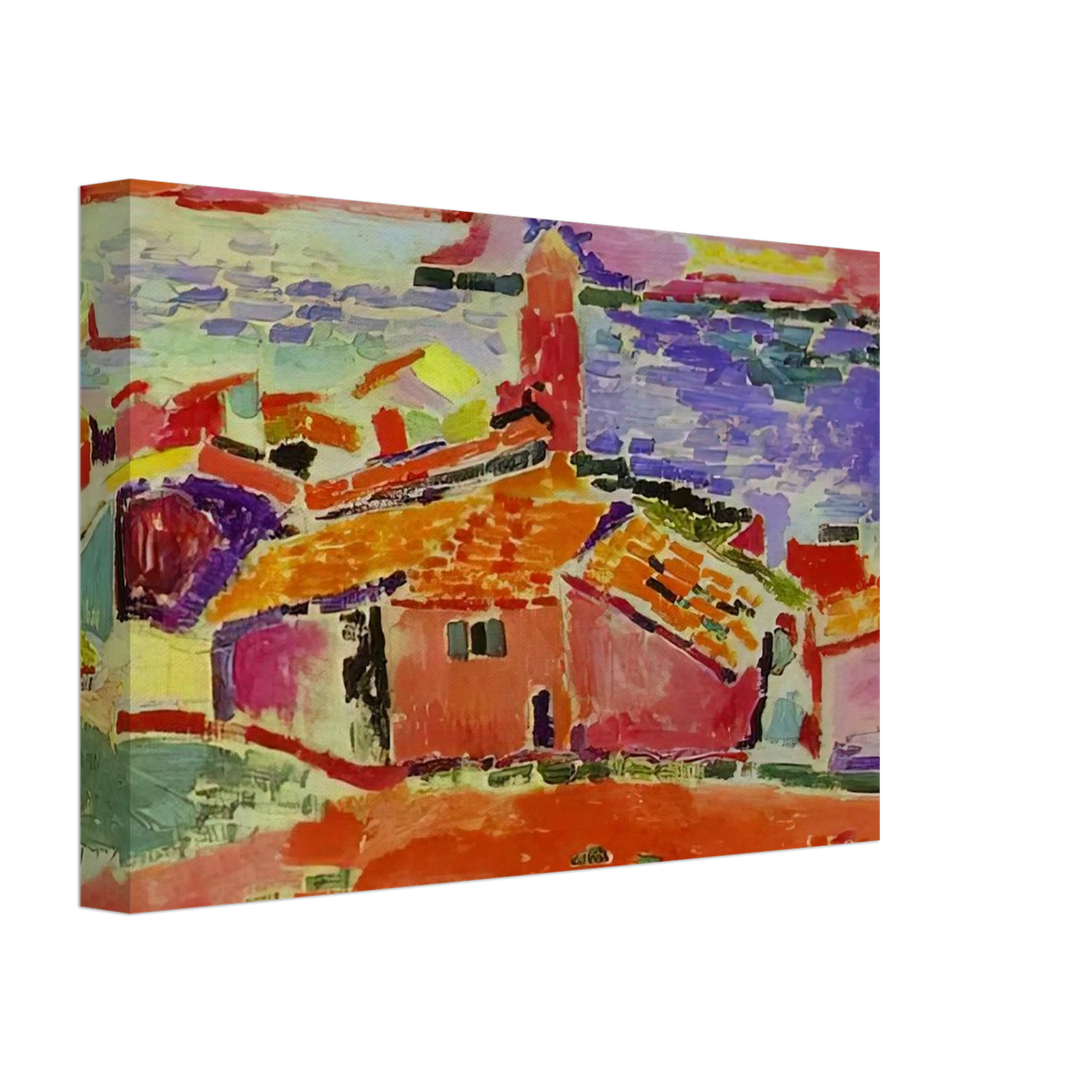 VIEW OF COLLIOURE 1 Canvas | Henri Matisse Canvas | Henri Matisse Print